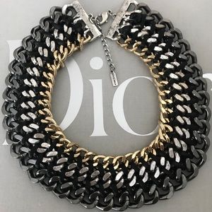 COPY - Black, Gold and Silver Necklace